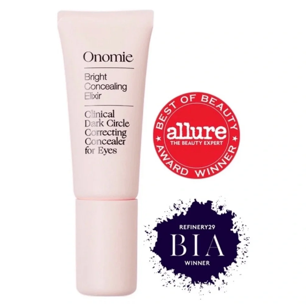 Onomie Dark Circle Eye Brighten/Correcting Elixir Shade 4/Hypatia (2 Tubes) NIB